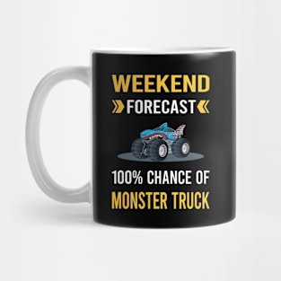 Weekend Forecast Monster Truck Trucks Mug